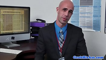 Preview 1 of Hot Mom My Boy - Spex office bottom rides dick in cowboy