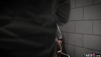 Preview 2 of 5 Gp Jizz - Locked up and being watched strangers need to fuck