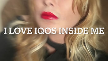 Preview 2 of Czech Horny Agent Outdr - I love iqos inside me