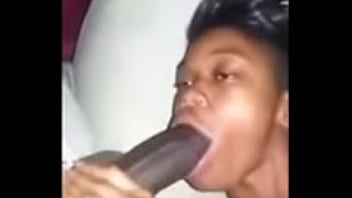 Preview 1 of Fucking In A Thong - Sucking