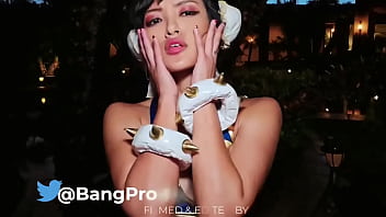 Preview 2 of Big Tits Granmy - TEAM BUDDHA BANGchannycrossfire #Cosplay #ChunLi #StreetFighter ?️ bangprodtv &amp_ Edited!?