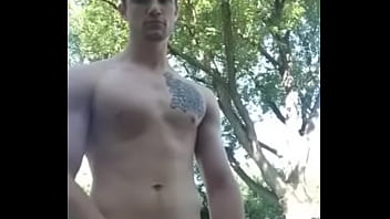 Preview 3 of Hettty - Sexy guy jerk off out doors