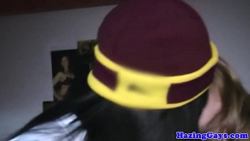 Preview 2 of Standing Anal Porn - amateurs tugging and assfucking