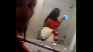 Preview 1 of Mallu With Her Sister Rape - Swathi Naidu Removing Cloth in Bathroom