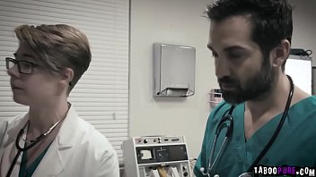 Preview 1 of Ladies Ann - Creepy doctor fucks his teen patient Arya Fae!