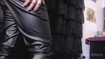 Preview 3 of South Imdian Sex - Worship Mistress in Leather Teaser Preview