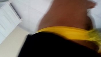 Preview 2 of Anaj Abg - Cdzinha de calcinha amarela