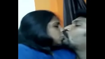 Preview 1 of Female Stoka - Desi lady with her college lover kissing