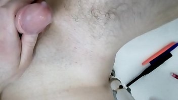 Preview 1 of Jack Off On Your - Penis hole playing