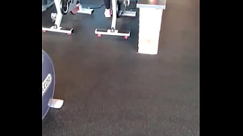Preview 2 of Mom Hire Gigolo - SEE THRU TIGHTS AT GYM PT2