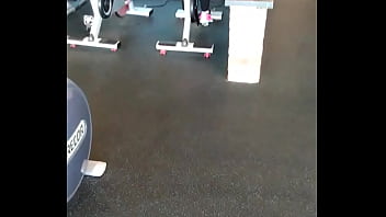 Preview 4 of Mom Hire Gigolo - SEE THRU TIGHTS AT GYM PT2