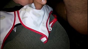 Preview 4 of Satin Ripping - cum bra