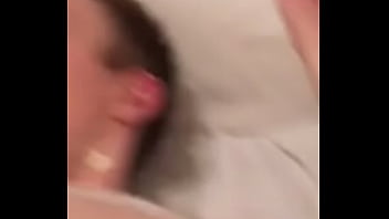 Preview 3 of Hotels Lesbian - Young stud takes creamy load on face