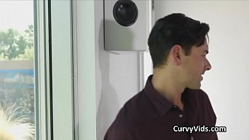 Preview 1 of The Virgin Com - Fantastic curvy black fucked hard by white cock
