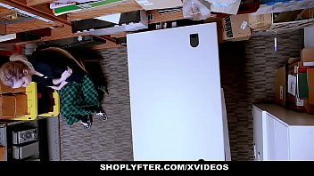 Preview 2 of Mellisa Mor - ShopLyfter - Shoplifting Teen (Lexi Lore) Complies With Security Officer With Her Tight Pussy