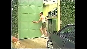 Preview 1 of Beach Hand Jobs - Gay Brazilian boys do wild wet deepthroating by car