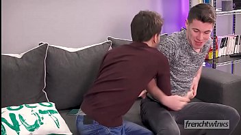 Preview 2 of Fresh Vintage - Lovely Gabriel Lambert tastes Jules Laroche&rsquo_s huge cock