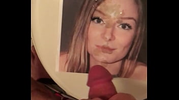 Preview 3 of Tmel Sex X - My best whore Kristin4roughm enjoying a cum shower