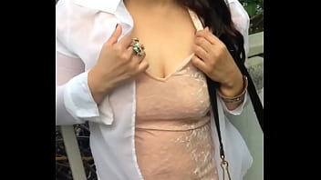 Preview 1 of Scouts Bb I - Ginger Paris Showing Body In Public Park