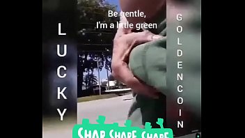 Preview 2 of Best Porn Movies All Time - Lucky goldencoin is a little green for his morning walk