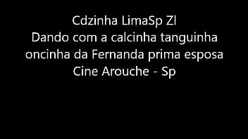 Preview 1 of Step Sister Russian - Cdzinha Limasp Dando no cine para dois com a calcinha asa delta de oncinha da prima da esposa 2017
