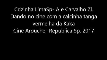 Preview 1 of Hair Pulling Doggystyle Hard - Cdzinha LimaSp Dando cine calcinha tanga vermelha da Kaka para um roludo no cine 2017