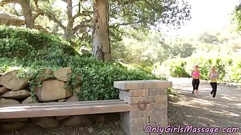 Preview 1 of Xxnx Naughty Com - Lesbian babes pussylicking during massagesex
