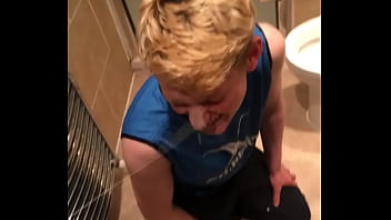 Preview 4 of Ron Germy - Blonde teen taking cumshot