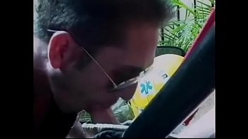 Preview 1 of Hidde Hamjobs - Fit guy gets caught by traffic officer and sucks cock to get out of trouble