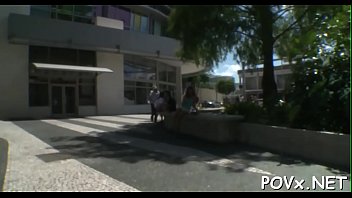 Preview 1 of Knot Dog Porn - Such a vehement sex drives our filthy nymph crazy