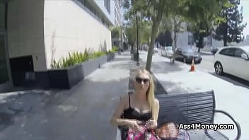 Preview 1 of Mom N Son Coke - Barista spreading wide for cock and money