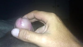 Preview 2 of Buxom And Creampie - Masturbating handjob hard cock
