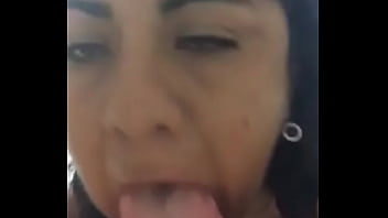 Preview 2 of Korean Wifi - She cleans up after her Orgasm