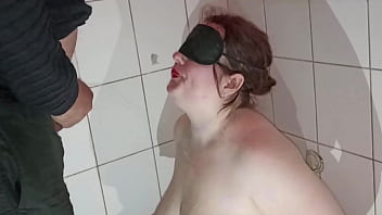 Preview 2 of Wam Sex Party 2005 - Busty subslut offer her mouth and tits for peeing in public club HD