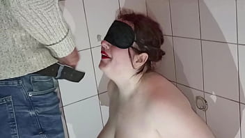 Preview 4 of Wam Sex Party 2005 - Busty subslut offer her mouth and tits for peeing in public club HD
