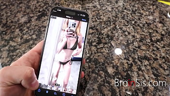 Preview 1 of Pornsite Teens - Girl With Freckles Teases Step Bro With Nudes But He Cant Wait Any More