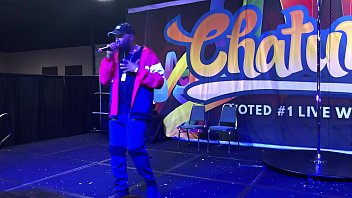 Preview 4 of Black Porn Fuck Sex - SHAUNDAMXXX FT KASSEY STARR LIVE AT EXXXOTICA DENVER 2018
