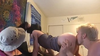 Preview 2 of Ariana Grande Facial - Hot Amateur Group Sex