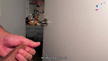 Preview 1 of Son Fuking Mom Classic Video - Day 7 - I Jerked Off On My Step Sister But She Caught Me And I Fucked Her Mouth Hard - Cum In Mouth