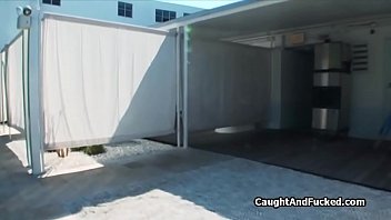Preview 1 of Kesha Gry - Outdoor bathing with gf leads to sex tape
