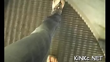 Preview 1 of Dirity Harry - Naive latex queen widens legs to invite erected studhorse