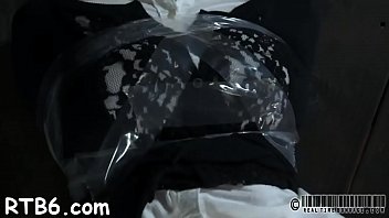 Preview 3 of Shemale Cum Videos - Demure slaves are clamped up for severe torment
