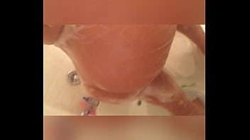 Preview 1 of Mom And Boy Massaga Bathroom Sax - Big ass in shower