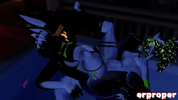 Preview 4 of Sunny Loven Xxx Hot - vrchat a cat and a protogen have hot sex