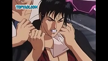 Preview 2 of Lesbian Spit Out - A tall blonde anime hero rescues young gay from the fight and takes him home and there slowly... Watch FULL VIDEO on AnimeHentaiHub Com