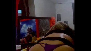 Preview 3 of Karnataka School Sex - dayramee short azul mezclilla blusa naranja mdelando?❤??