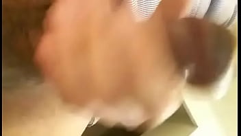 Preview 1 of Naughty Auntu - Mushroom cock jerking