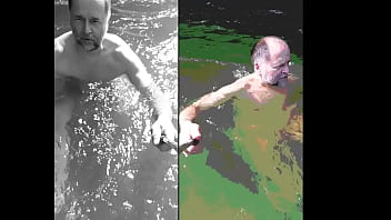 Preview 3 of Dehati Garl Xxx Video - nudist bear dipping in cold water