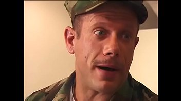 Preview 1 of Xxxii Video Dogs - Army hunks enjoy fucking hard and blasting loads on couch