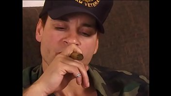 Preview 1 of Faster Pussy Deep - Two queer military men butt fuck at home